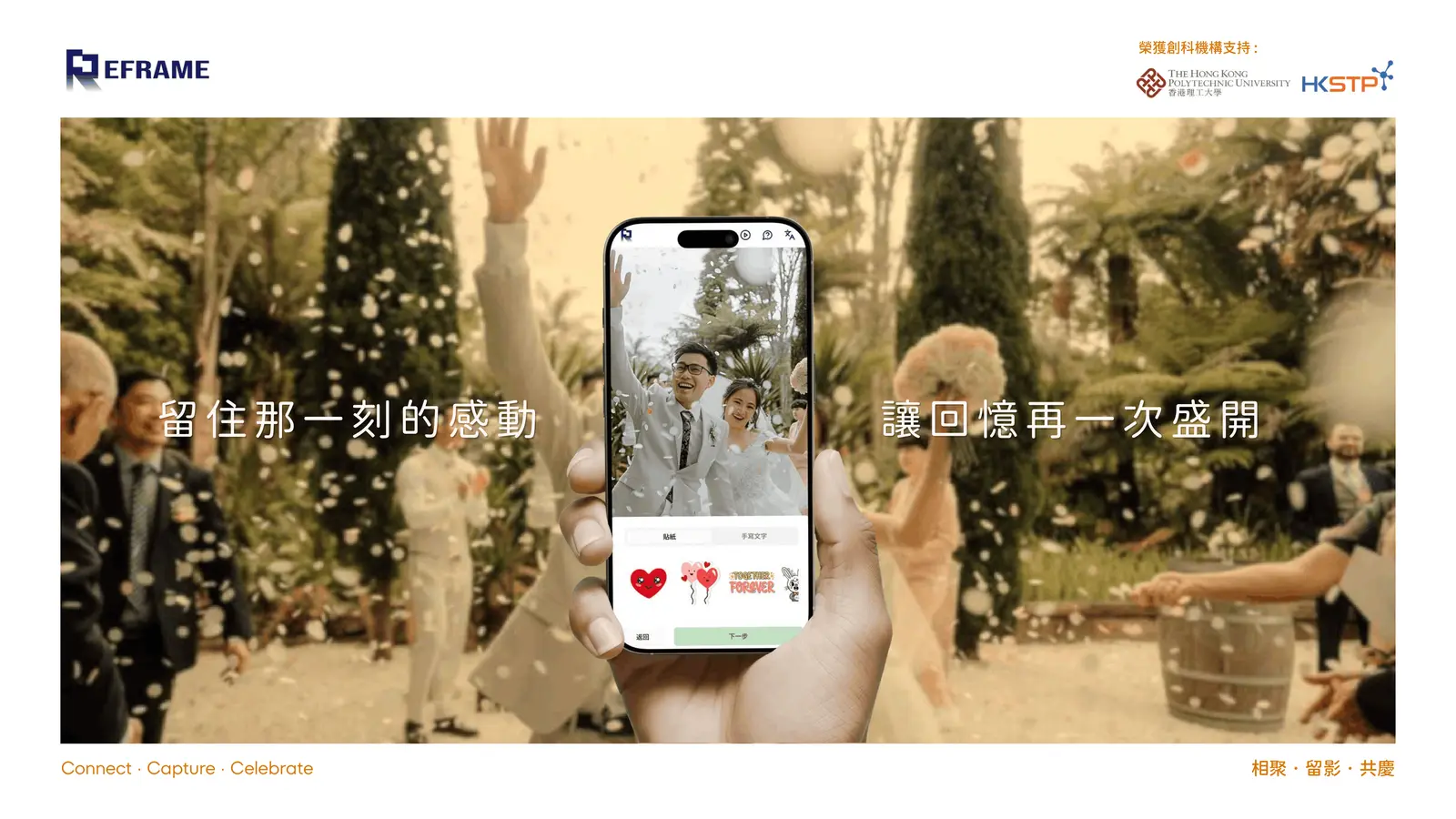 Reframe Lab product screenshot - All-in-one event platform to capture, share, and celebrate every moment